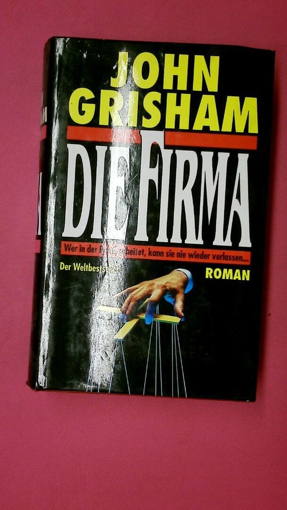 214741 John Grisham DIE FIRMA Roman HC