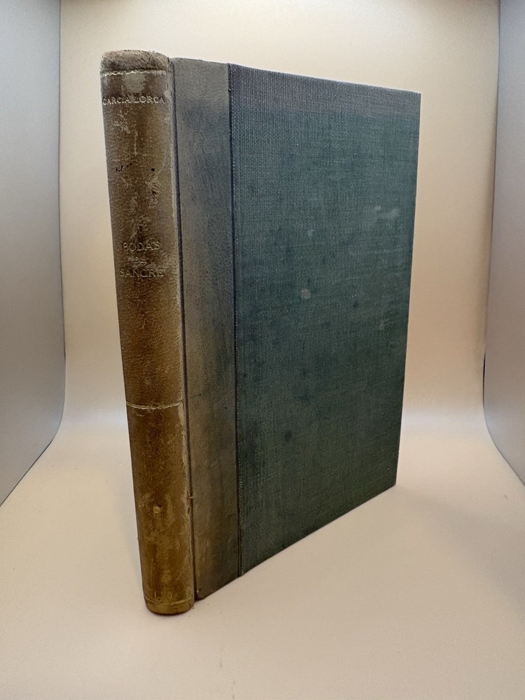 García Lorca Bodas de Sangre 1938 Editorial Losada Buenos Aires First Edition