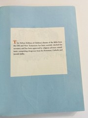 Children’s Stories Of The Bible New Old Testament Reprint Deluxe Edition