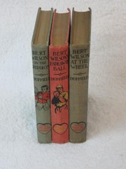Lot of 3 J. W. Duffield BERT WILSON on the Gridiron Fadeaway Ball At the Wheel
