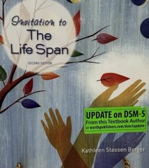 Invitation to the Life Span Textbook by Kathleen Stassen Berger 2nd Edition Used