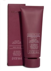 Kristin Ess Color Depositing Conditioner Dark Mauve 6.7 Fl Oz New