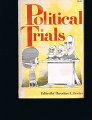 Political Trials – Theodore L. Becker – Paperback – Good