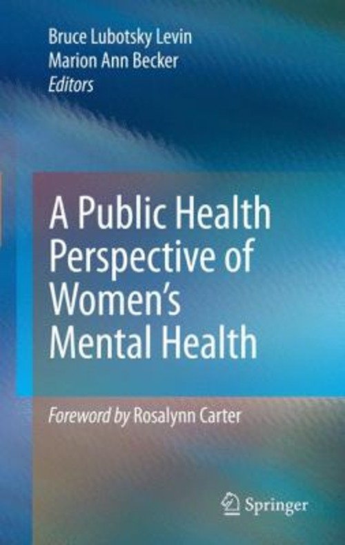 A Public Health Perspective of Women’s Mental Health Hardcover