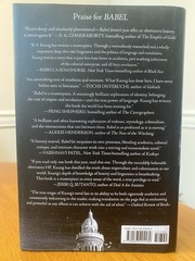 Babel By R.F. Kuang SIGNED Hardcover
