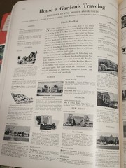 Vintage November 1954 House & Garden Magazine