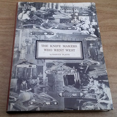 The Knife Makers Who Went West Harvey Platts 1978 1st Edition + Price Guide