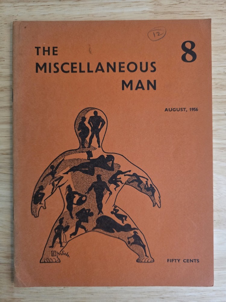 William Margolis, Miscellaneous Man No. 8, August 1956. Poetry.