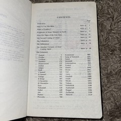 Vintage 1979 Rex Humbard Prophecy Bible KJV Genuine Leather Black