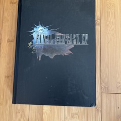 Final Fantasy XV Collector’s Edition Hardback Strategy Game Guide NO Poster