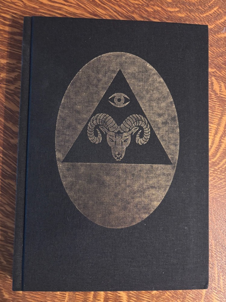 FACELESS GOD Vicente HC NEW LHP 1st Edition Limited occult magick