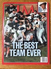 1998 Time Magazine Nov 2 The Best Team Ever Newsstand High Grade