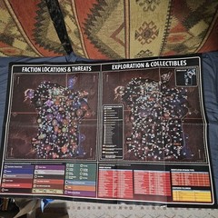 *ONLY MAP* Fallout New Vegas Official Game Guide Collector’s Edition 2010 Prima