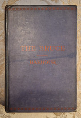 The Bruce, by John Barbour, 1909, Antique 130+ Pages, Purple Cover, Red Writing