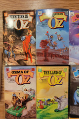 Lot of 13 Del Rey paperback Oz Books 1-11, 13, and 14 – L Frank Baum