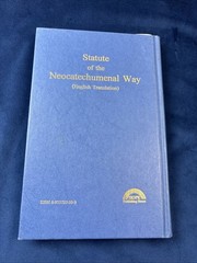 Statute of the Neocatechumenal Way Hardcover Book