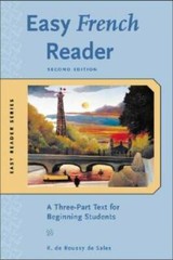 Easy French Reader – Paperback By de Roussy de Sales, R. – VERY GOOD