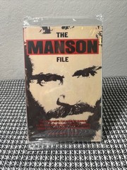 THE MANSON FILE by Nikolas Schreck Amok Press ,1988 Paperback New Reprint