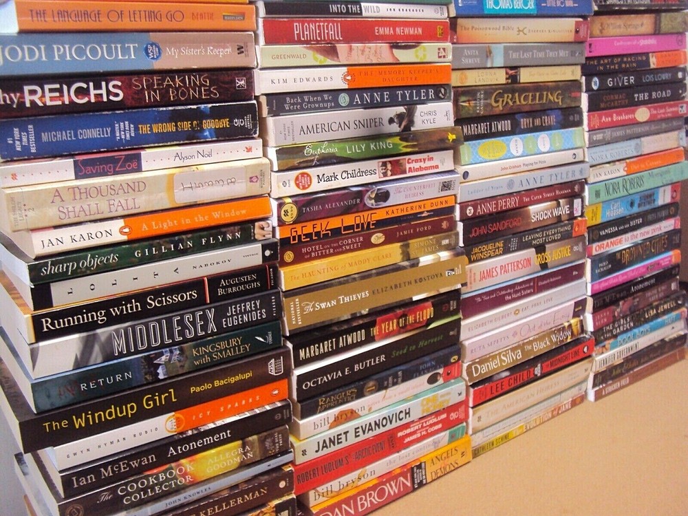 Big RANDOM MIX Lot 30 Trade Size PB Fiction All Mystery,Suspense,Thriller ONLY