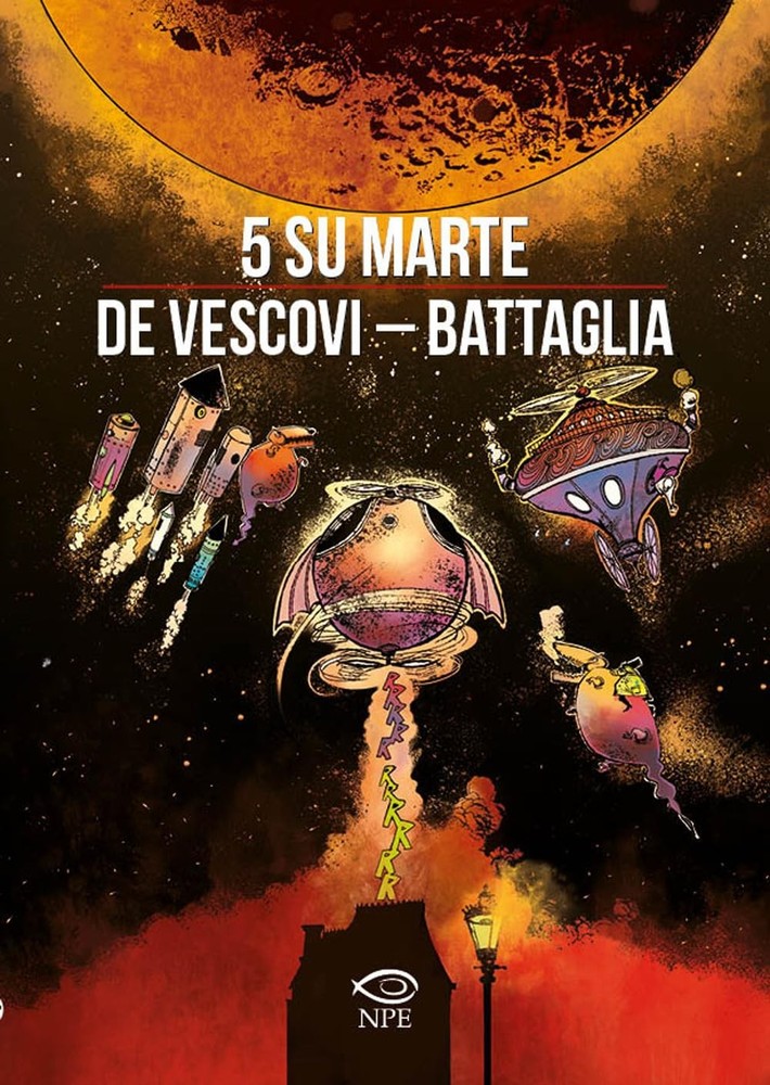 Laura De Vescovi Dino Battaglia 5 su Marte (Hardback)