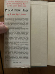 Proud New Flags by F. van Wyck Mason. 1951. Book Club Ed, dust jacket