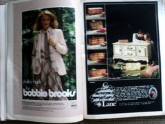 Rare October 1978 Glamour Magazine Bitten Knudsen Cover VG+++ Christie Brinkley
