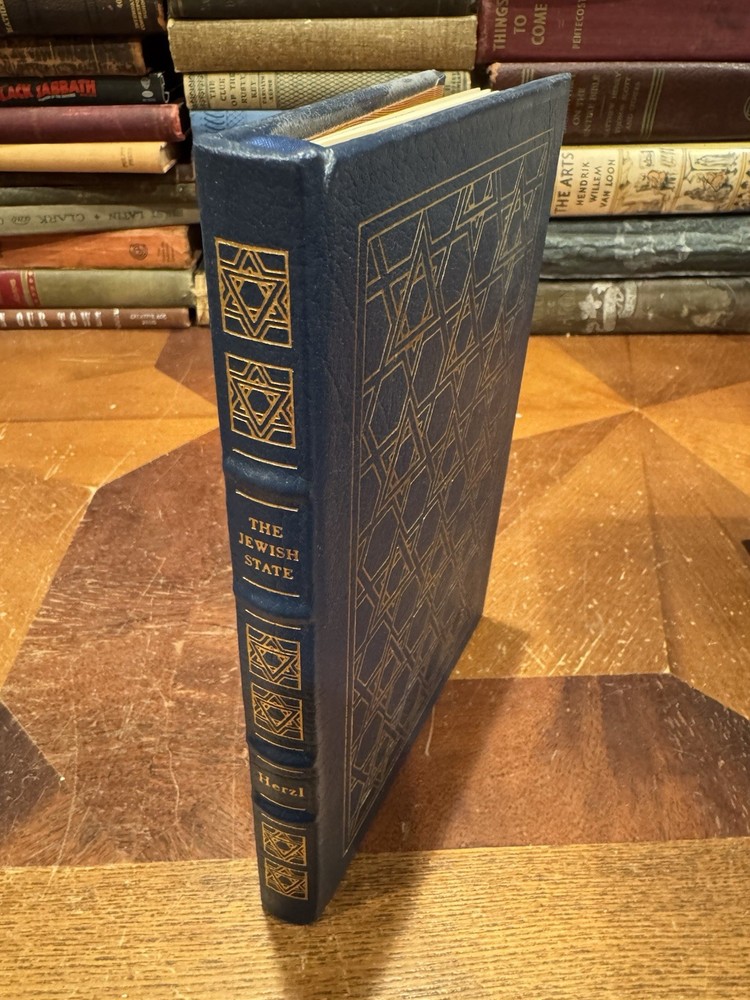 EASTON PRESS – The Jewish State, Theodor Herzl ZIONISM JUDAISM 1996 Israel