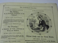 1861 The Publisher’s Circular – advertising books of the time 8 pages
