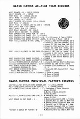 1959-1960 Chicago Blackhawks Media Guide – 38-page NHL Hockey Booklet Reprint