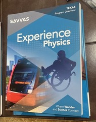 Experience Physics – Texas Edition 2025 Savvas Learning Company KIT