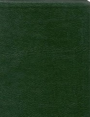 1985 NIV Study Bible Forest Green Bonded Leather Indexed Zondervan Red Letter
