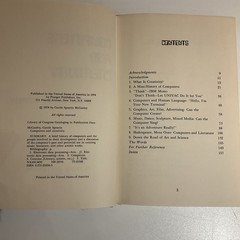 Computers and Creativity – Carole Spearin McCauley – Hardcover – 1974