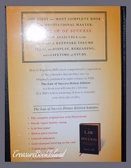 New Law of Success by Napoleon Hill Sealed Leather Bound Deluxe Collectible Gift
