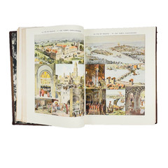 Histoire de France Illustrée Larousse Complete in 2 Quarter Leather Volumes