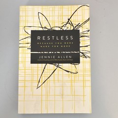 Jennie Allen Restless: Because You Were Made for More Paperback Religion