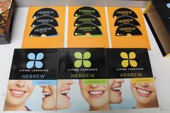Living Language Hebrew COMPLETE Edition~3 Books & 9 Audio CDs