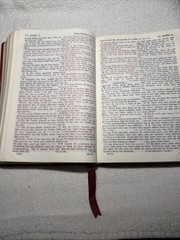 Holy Bible Red Letter Verse Reference Concordance Holman Company Ref Jewel Ed