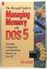 The Microsoft Guide to Managing Memory with DOS 5 – Paperback – GOOD