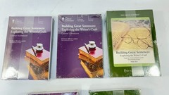 Lot of 13 Great Courses: Literature & Language, Courses & Transcripts – Sealed