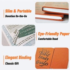 66-Page Bible Study Guide & Devotional Journal Christian Planner