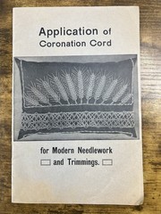 Antique Application Coronation Cord Booklet Lace Pattern German 1910s Edwardian