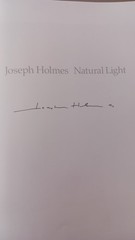 Signed Joseph Holmes Natural Light Hardcover Book 1990 with Slipcase
