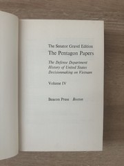The Pentagon Papers Senator Gravel Edition Beacon Press 4 Vol Set 1971 Hardcover