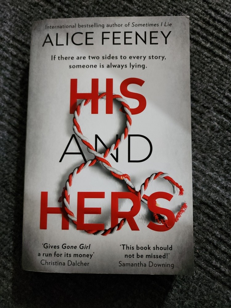 His and Hers: A Novel by Alice Feeney (English) Paperback Book