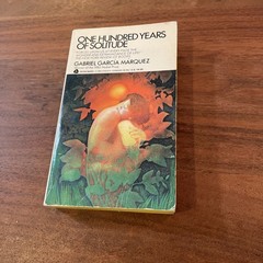 One Hundred Years of Solitude Gabriel Garcia Marquez Paperback Book 1971 Avon PB