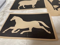 vintage “Latta’s 1930’s Paper Cutting Designs Silhouette Imagery Educational Art