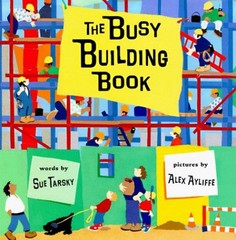 The Busy Building Book – Hardcover – GOOD
