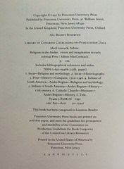 Religion in the Andes: Vision and Imagination in Early Colonial Peru 1991 HCDJ