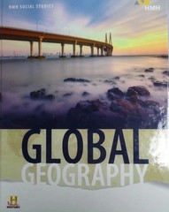 Global Geography 2019 (Hmh Social Studies), LIKE NEW