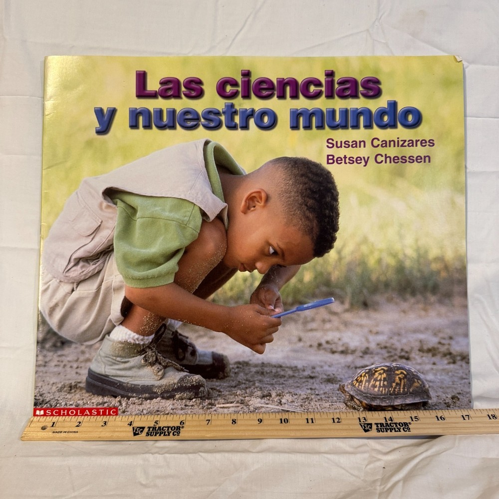 Scholastic Big Book Las Ciencias Y Nuestro Mundo Spanish Science Outside Canizar